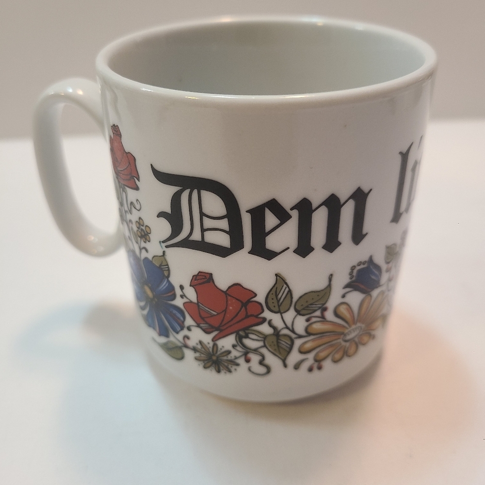 Coffee Mug  "Dem Lieben Opa" Dear Grandpa German Vintage